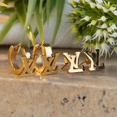 Set x3 Pares de Aretes LV