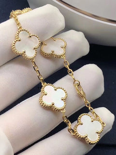 Combo Trébol VC — Collar + Pulsera