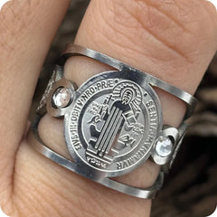 Anillo Sello San Benito