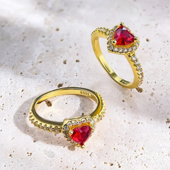 Anillo PANDORA Corazon de Cristal