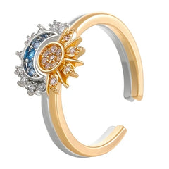 Combo Sol y Luna — Anillo + Pulsera