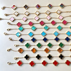 Pulsera Trébol Van Cleef + Caja de Regalo