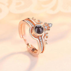 Anillo Te amo 100 idiomas