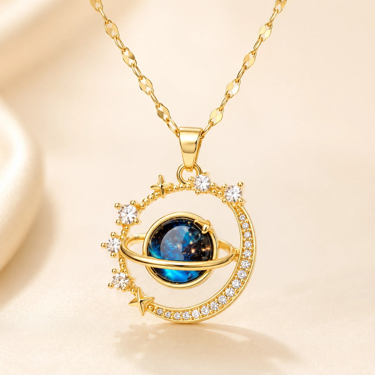 Collar Planeta Saturno