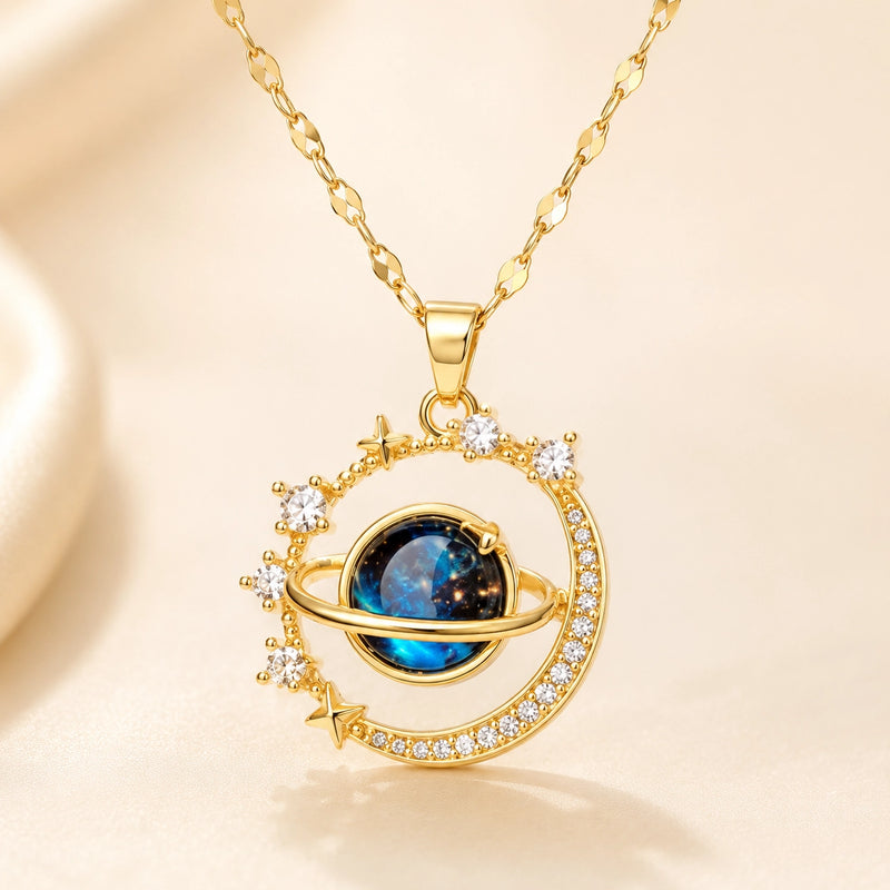 Collar Planeta Saturno