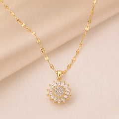 Collar Girasol Giratorio
